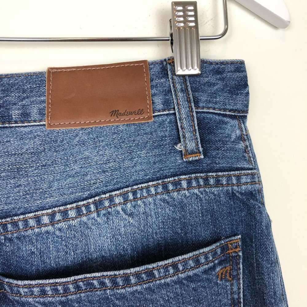 Madewell Rigid Straight High Rise Cropped Jeans - Picture 7 of 15